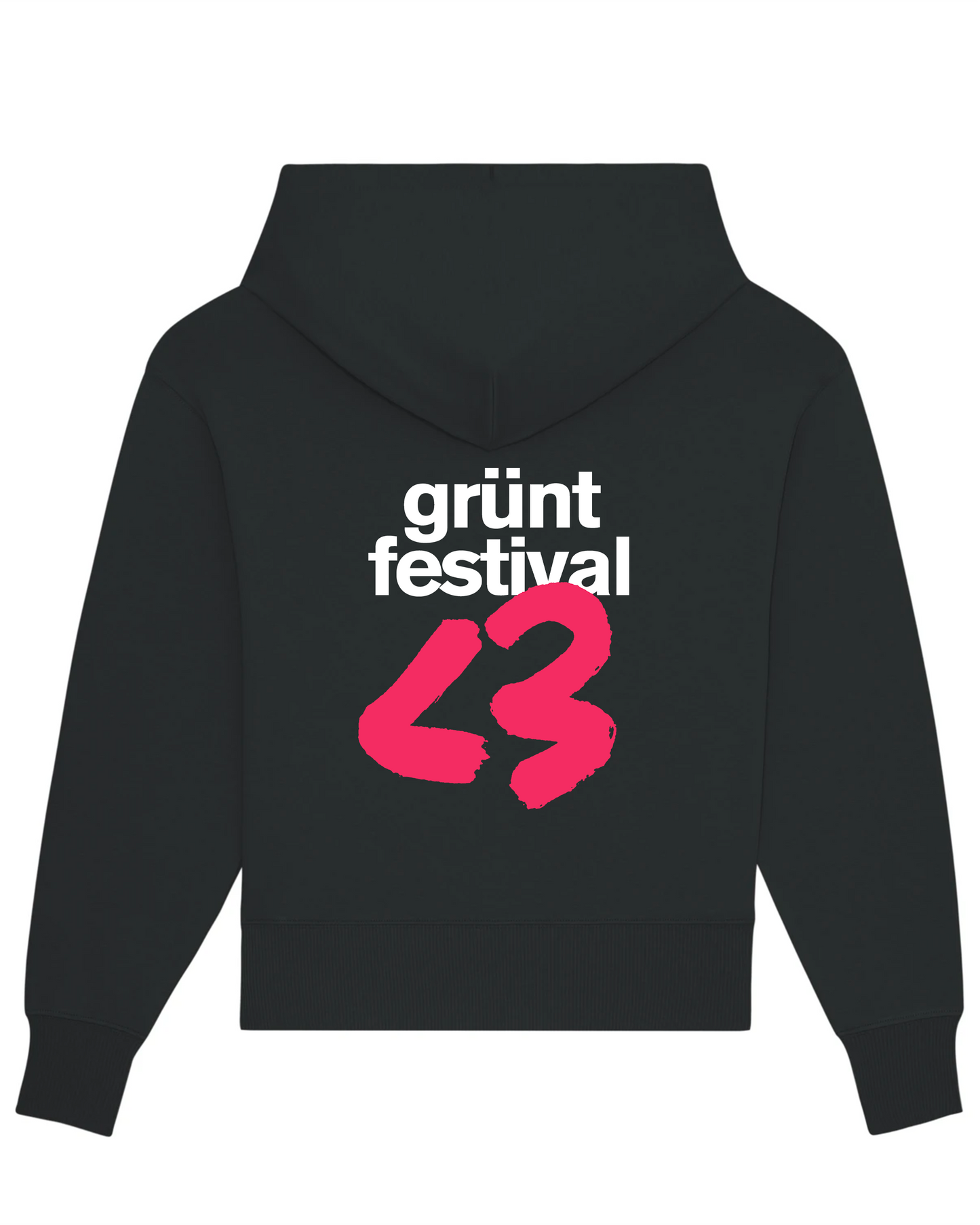 Hoodie Noir Grünt Festival <3